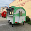 2.8M Catering Trailer Food Truck Mobile Kitchen Street Food Cart for Sale