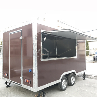 KNOWN KN-FK-400L Food Trailer Fast Mobile Food Truck With Kitchen Towable Trailer For Sale