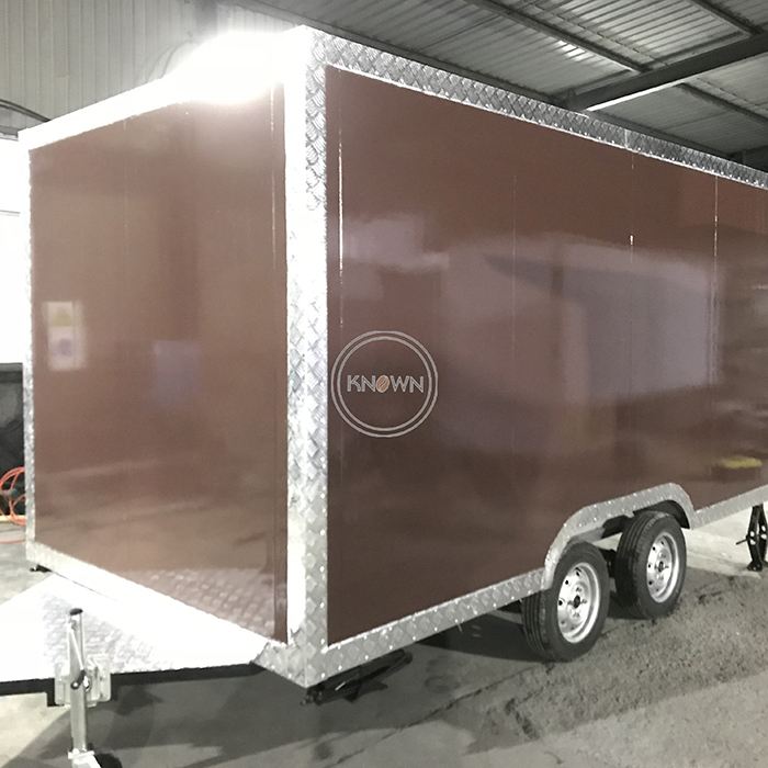 KNOWN KN-FK-400L Food Trailer Fast Mobile Food Truck With Kitchen Towable Trailer For Sale