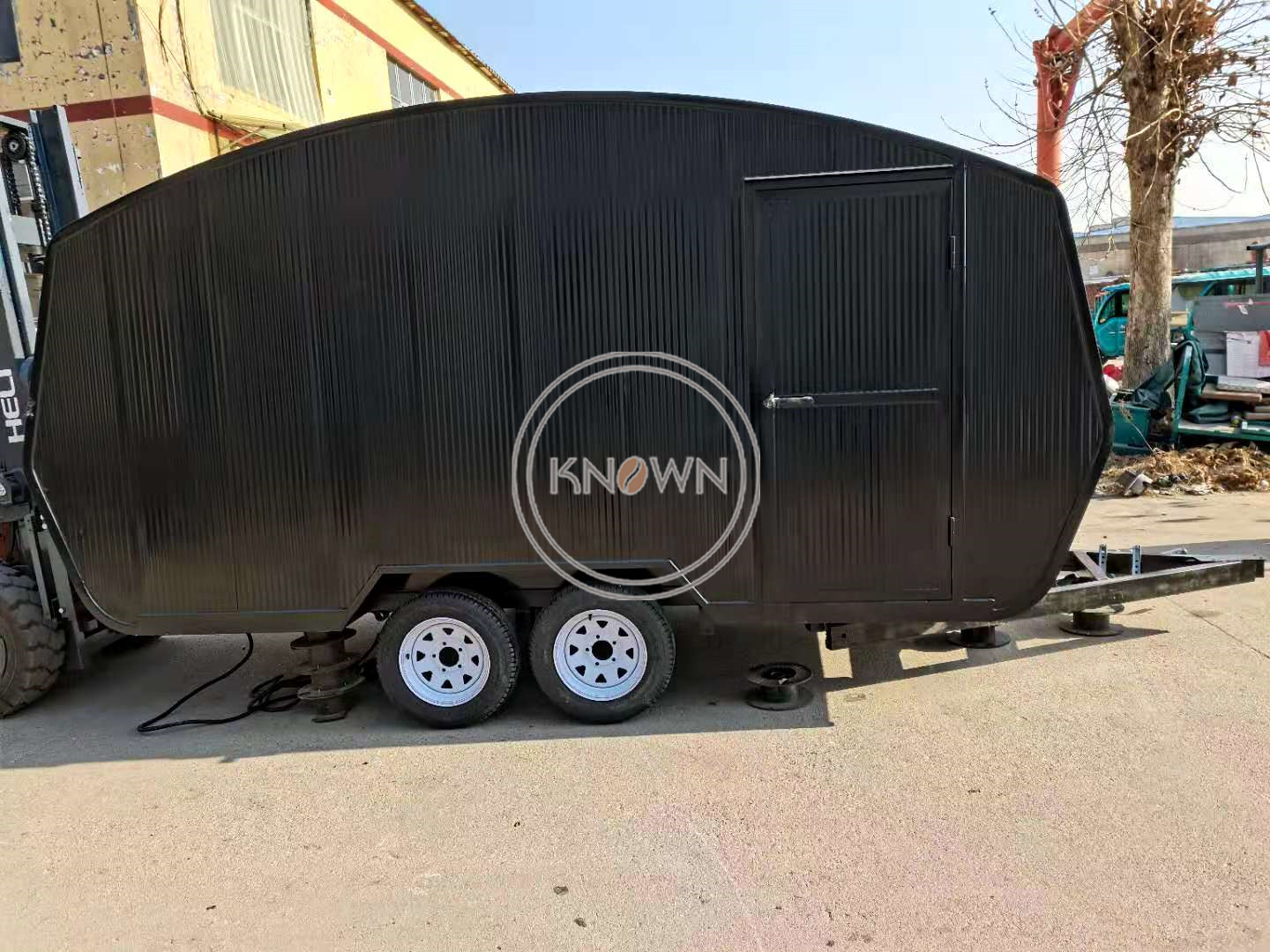 KN-BT-400S Street Fast Food Trucks Mobile Food Trailer For Sale Breakfast Snack Ice Shop Kitchen Equipment