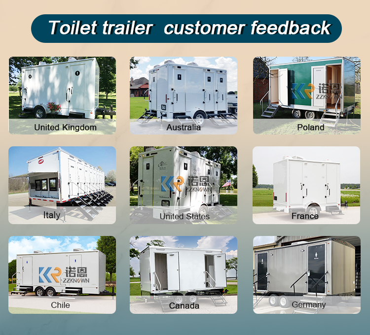 Portable Container Toilets With Trailer Portable Restroom Toilet Toilet Shower Room House