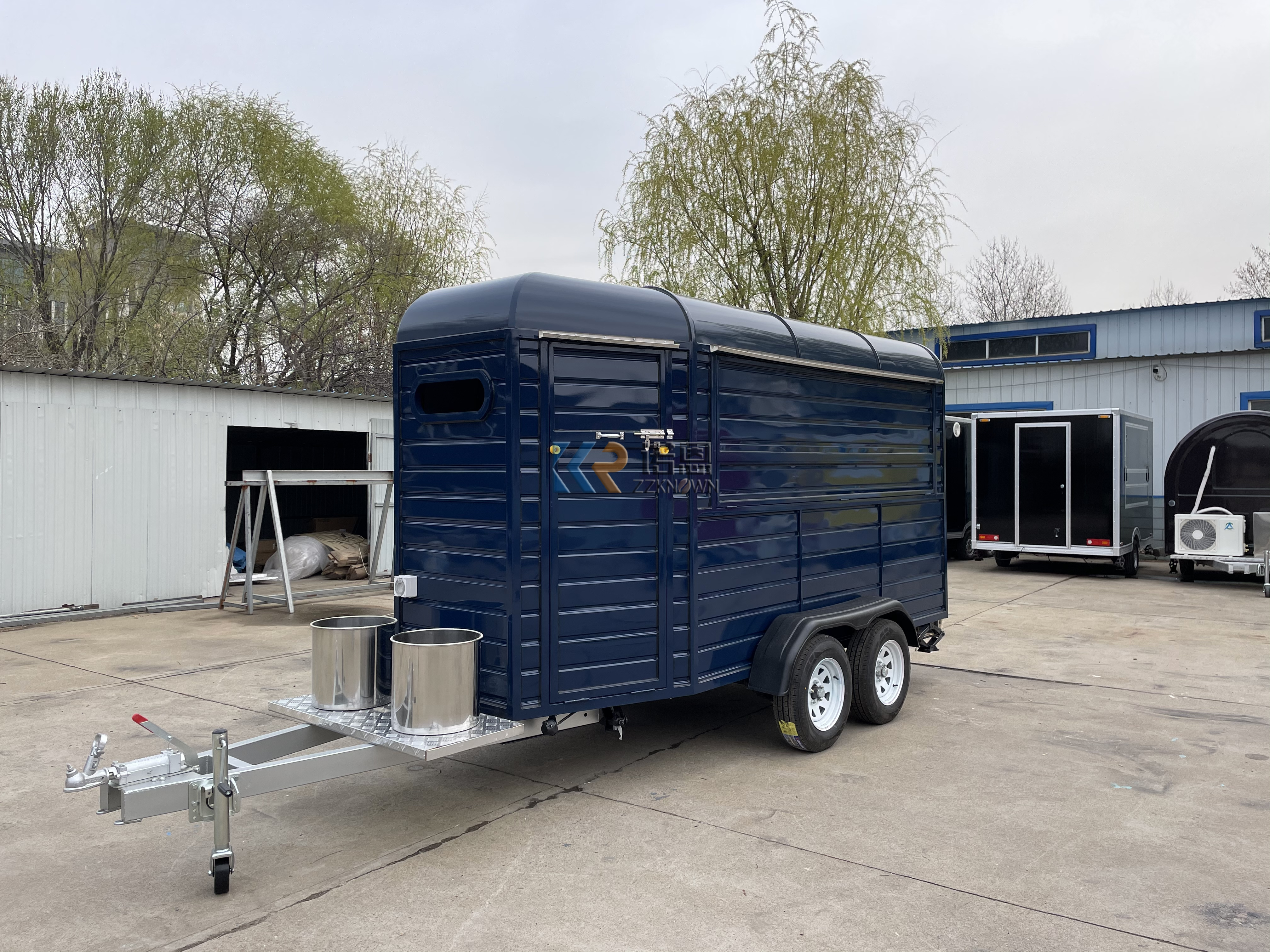 KN-YD-400D Fully Catering Equipped Food Truck Hot Dog Food Cart USA Customized Food Trailer