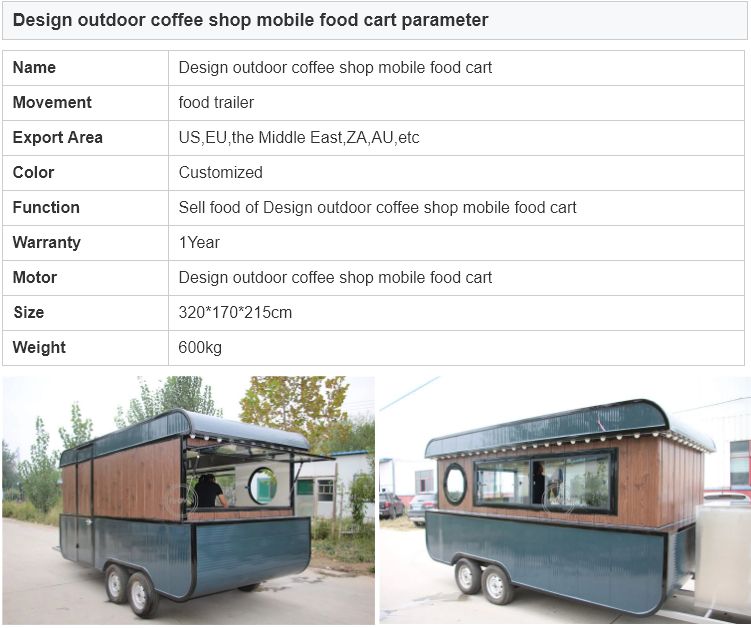 outdoor food cart designs