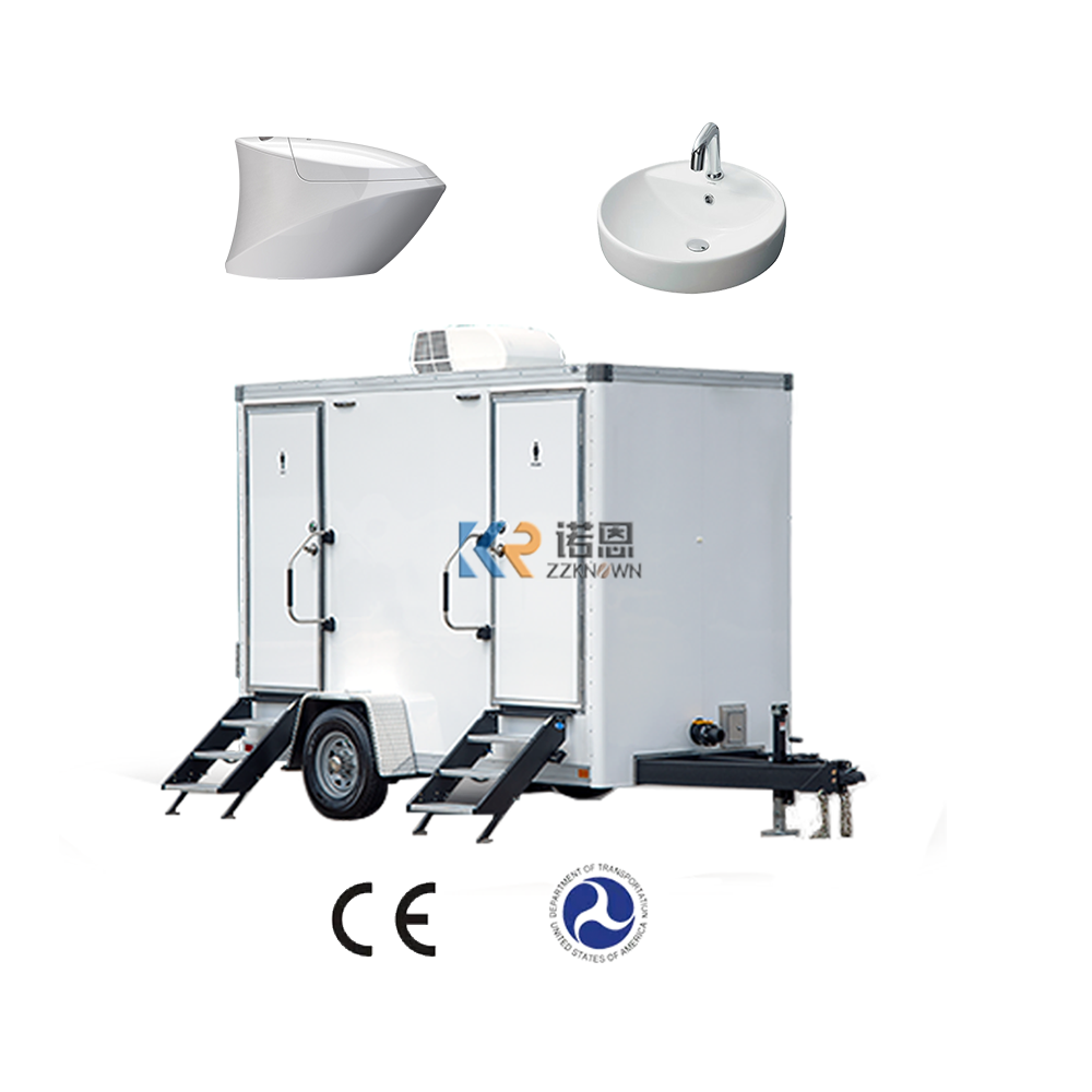 Handicap Accessible Portable Toilet Restroom Container Mobile Portable Toilet Trailer Portable Toilets for Sale