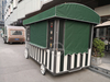 Fast Food Cart Street Snack Trailer Hand Push Truck with Wheels for Ice Cream Hot Dog Hamburg