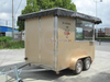 KN-300 Lovely Mini Mobile Ice Cream Tricycle Coffee Car Used Food Carts Trailer for Sale 