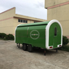 KN-400B Fry Ice Cream Roll Food Vans China Bicycle Factory Mobile Fryer Food Cart