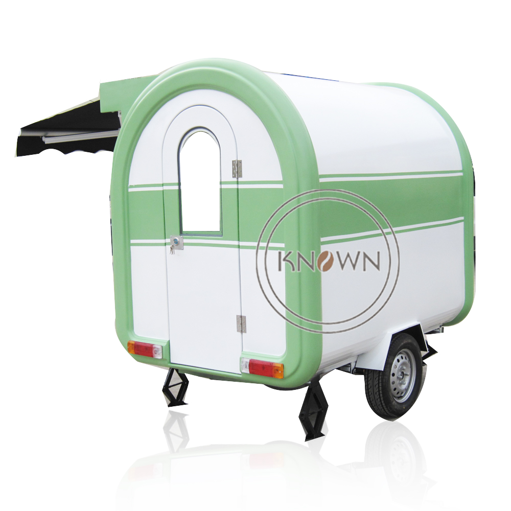 220H Food Trailer Mobile Fast Food Cart Ice Cream Hot Dog Food Truck