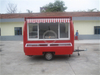 220HW Best Selling Trailer Type Mobile Fast Food Concession Trailer Ice Cream Roll Mobile Food Trailer