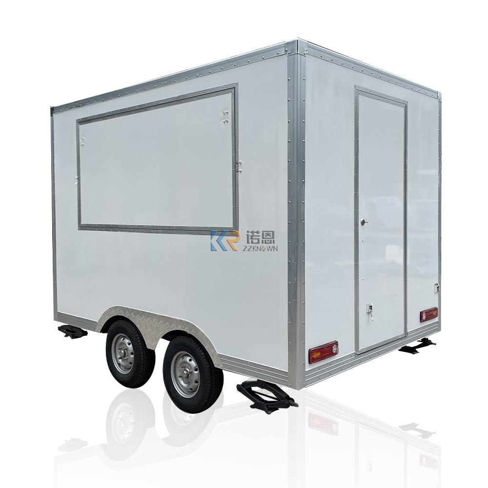 KN-FSH-300 Outdoor Food Concession Trailer Fully Equipped Food Trailer With CE DOT USA Standard Hot Dog Cart
