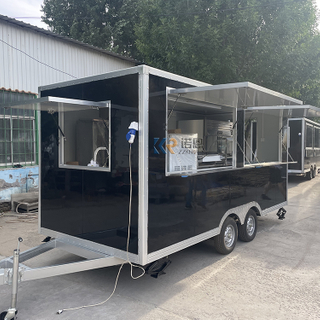 KN-FK-450S CE DOT Approved New Arrival Outdoor Mobile Food Trailer Street Mobile Food Cart Mobile Food Trailer Coffee Kiosk