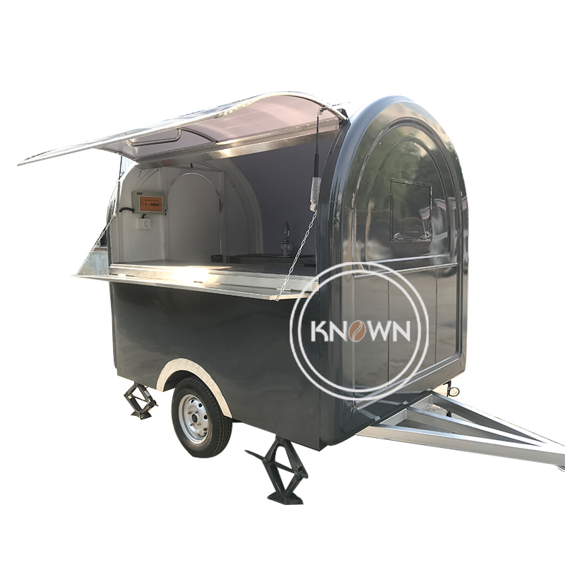 KN-FR-220B Hot Selling Mobile Catering Food Trailer For Sale Fully Equipped Food Truck Trailers
