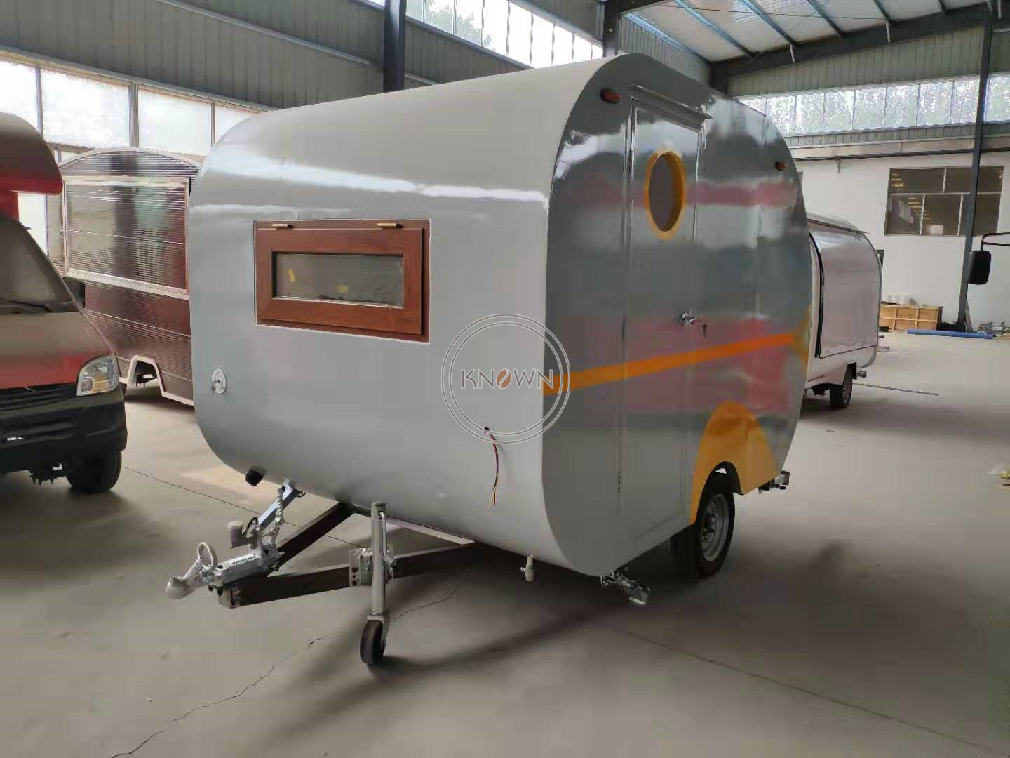 KN-YX-300Y Mobile Food Trailer Durable Concession Trailer Fully Equipped Street Food Truck