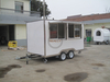 KN-FS400 Customized Black Electric Pizza Coffee Waffle Mobile Restaurant Food Truck Cart with Factory Price
