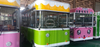 Customized Mobile Electric BBQ Food Truck Outdoor Street Kitchen Food Cart with CE ISO Certification