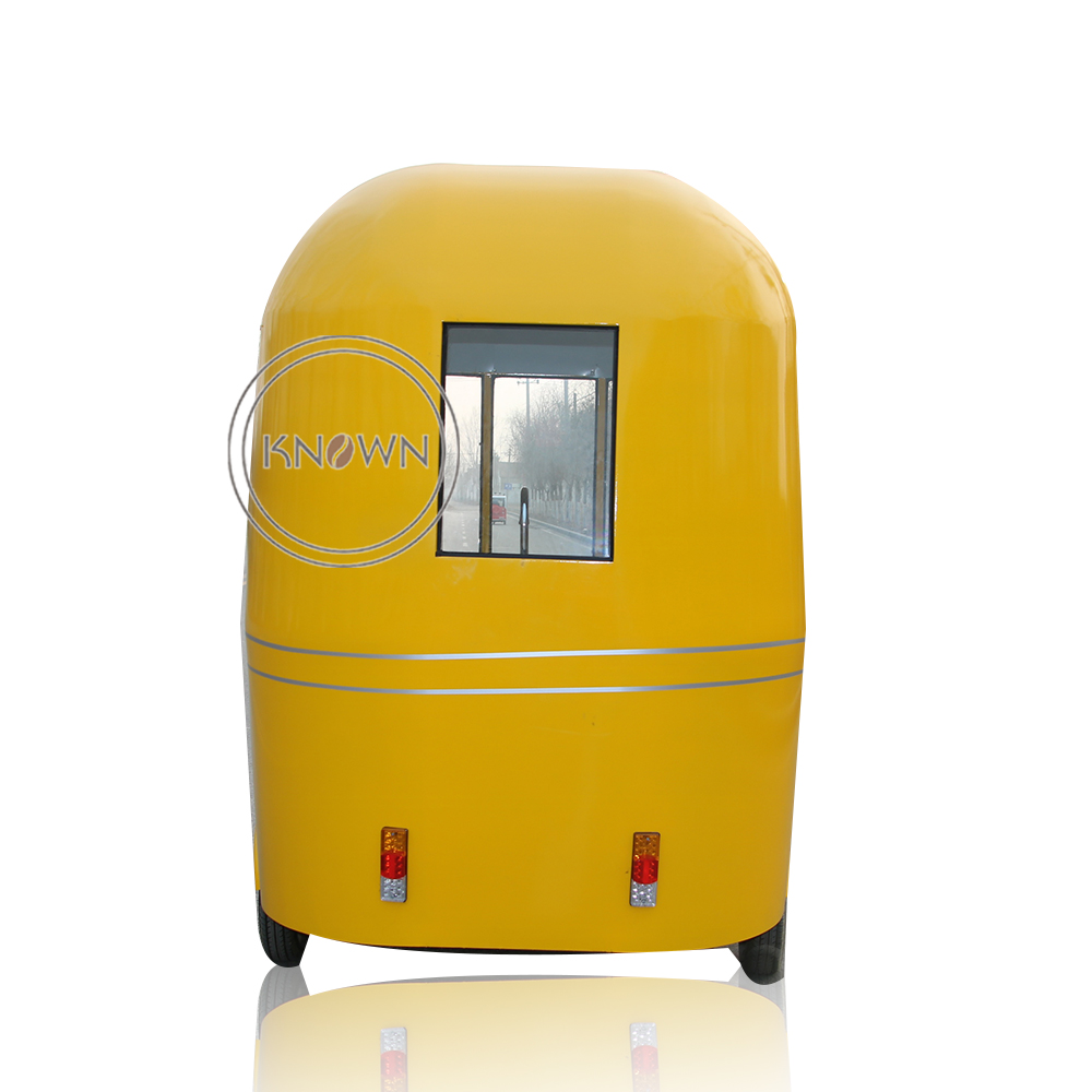 KN-XL-300X High Quality Hotdog Ice Mobile Food Truck Trailer For Small Snack Vending Cart 