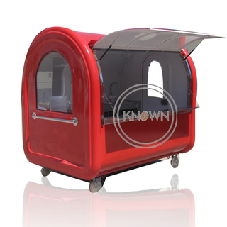 KN-FS220D Customized Mobile Ice Cream Fast Food Trailer Fully Equipped 