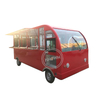 Electric Street Fast Food Cart Mobile Ice Cream Vending Food Truck Van for Sale