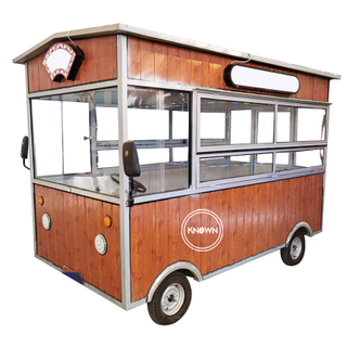 Electric Hot Food Cart Coffee Mobile Vending Truck Top Sale Antique Fashion Ice Cream Car