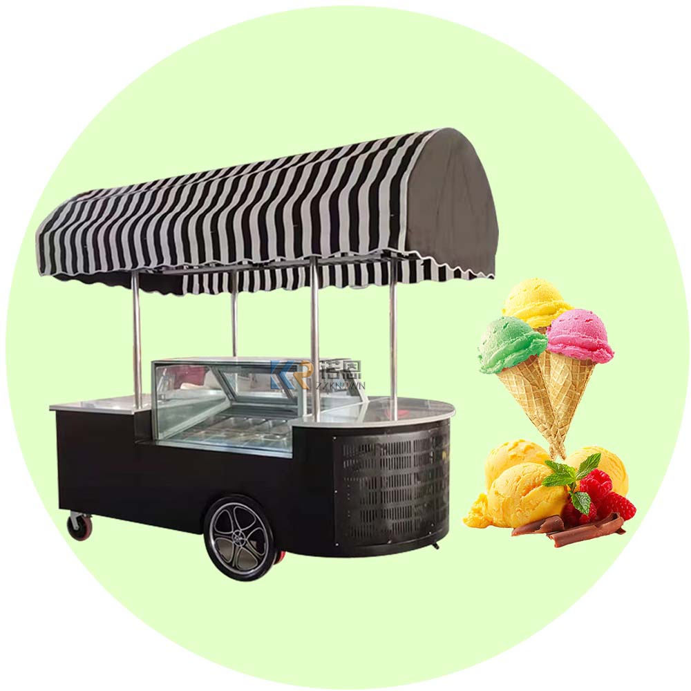 Australian Standard Used Cute Food Vendor Carts Ice Cream Shawarma Food Cart For Sale