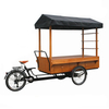 Vending Bicycle Adult Tricycle Electric Cargo Bike Street Outdoor Beverage Drink Coffee Van Food Cart for Sale Customizable