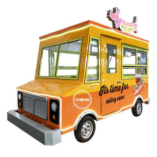 Wholesale Price Cater Ice Cream Mobile Food Trucks For Sale Europe Used Fast Food Truck Trailer Food Cart