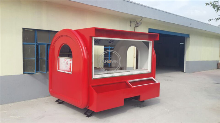 220HW Best Selling Trailer Type Mobile Fast Food Concession Trailer Ice Cream Roll Mobile Food Trailer
