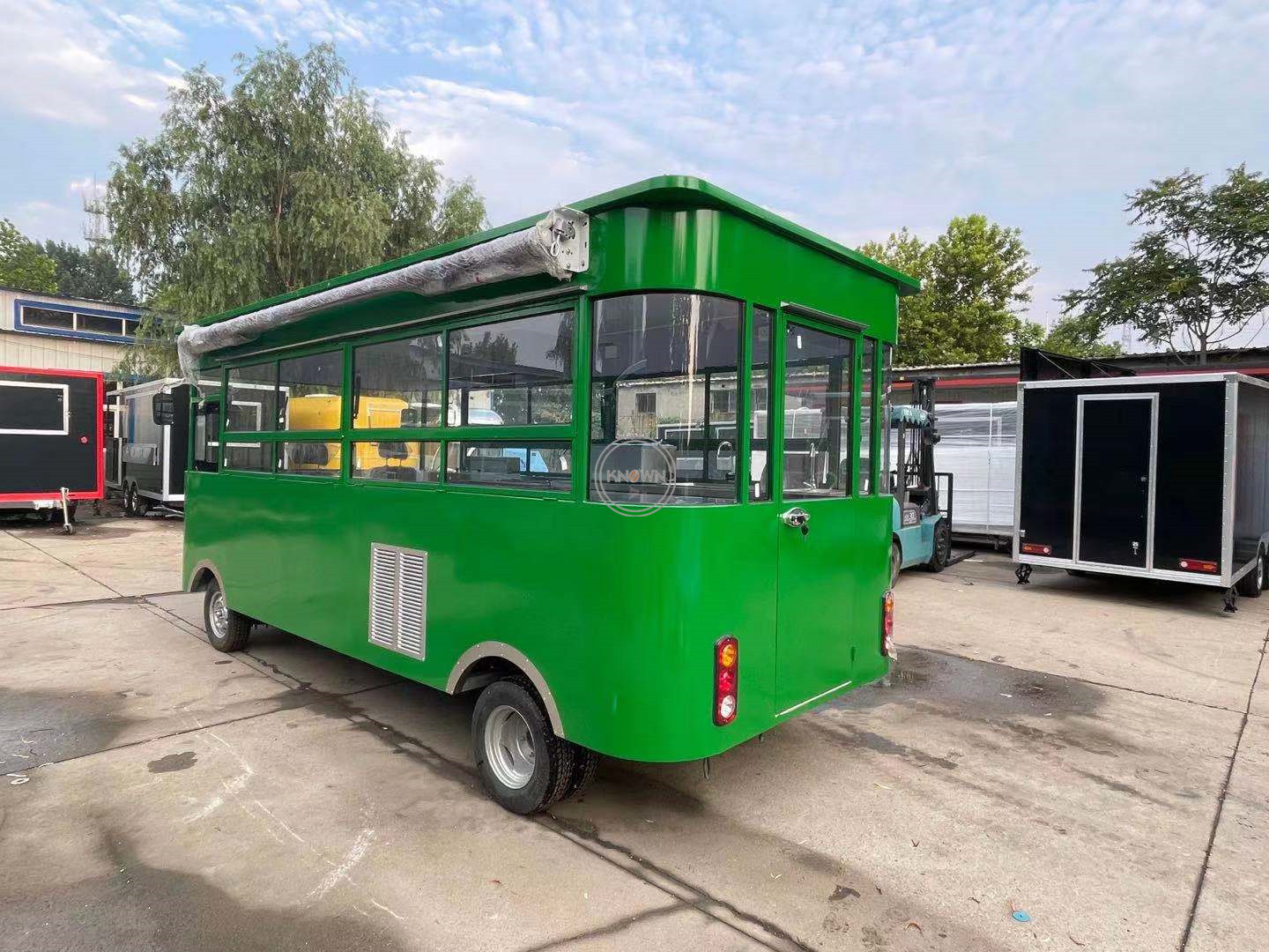 KN-JJ500K Electric Food Truck with Fast Food Service And Snack Machine Barton