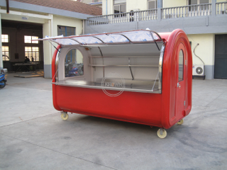 KN-300D 3M Coffee Vending Panini Chinese Food Van Vintage Mobile Concessions Trailers