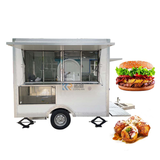 KN-FSH-250 Mobile Food Trucks For Sale CE DOT Certified Exhibition Trailer Catering Trailers Or Mobile Food Trucks