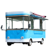 New type of electric food truck CE approved mobile cart for fast food