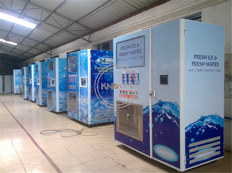 Commercial hotsale automatic ice vending machine Buy Product on